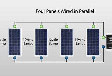 HOW TO WIRE SOLAR PANELS IN PARALLEL OR SERIES